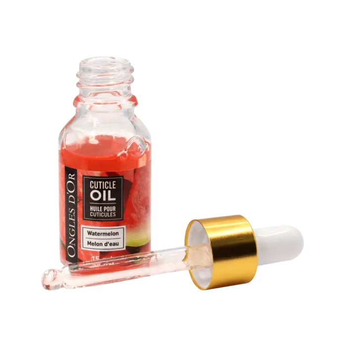 Gold Nails Watermelon Cuticle Oil Pipette 15mL