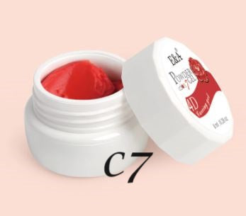 E&amp;A UV Gel 4D Plasticine Red C7 8ml