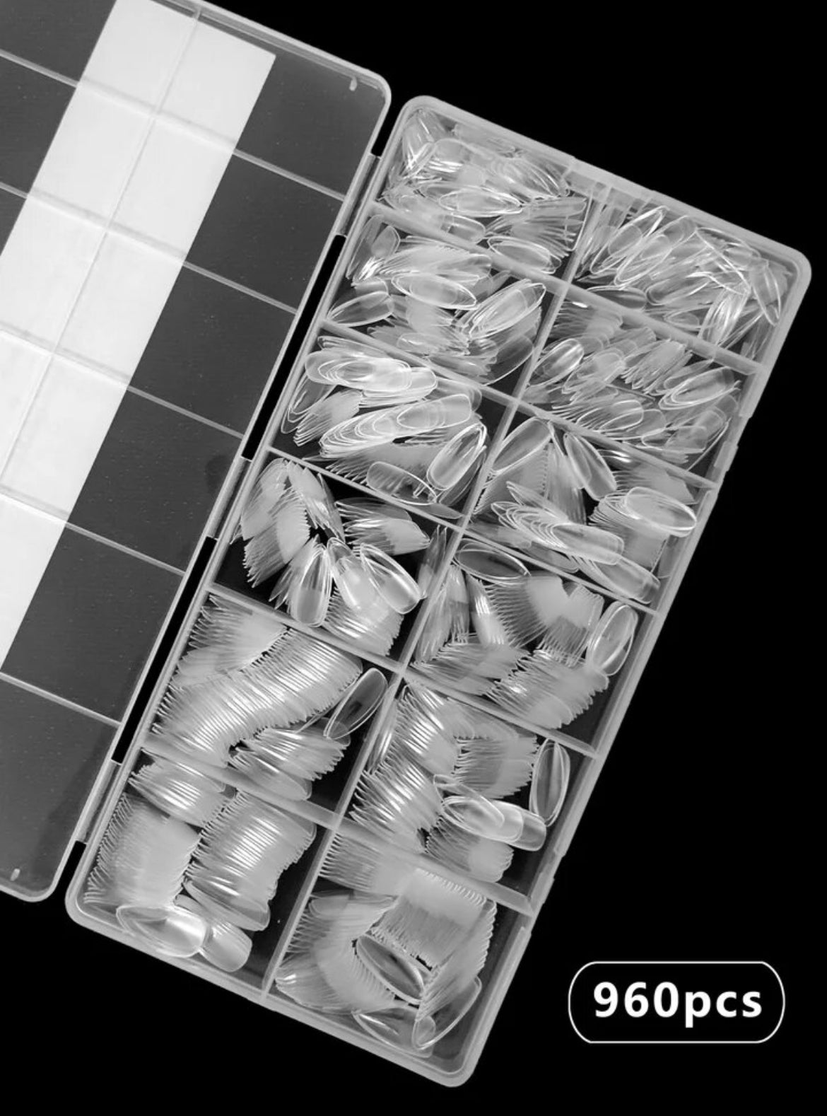 Full Almond Gel Prosthesis Box (960)