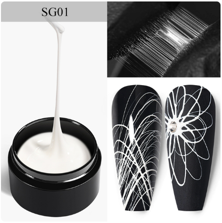 Born Pretty Spider UV Gel White 5g