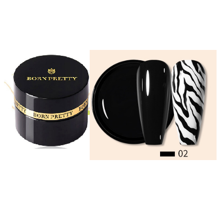 Born Pretty Spider UV Gel Black 5g