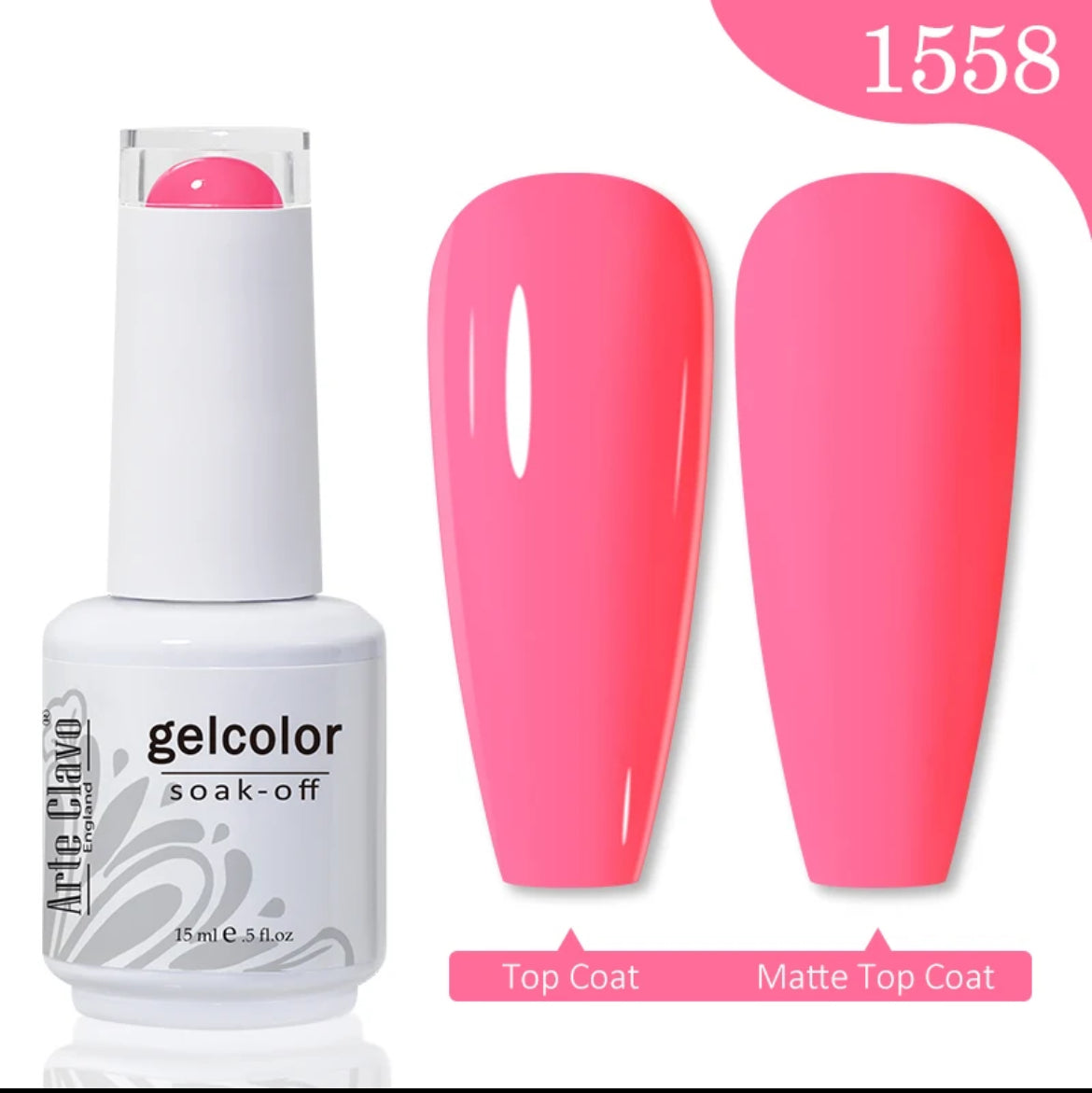 Arte Clavo UV Varnish 15ml 