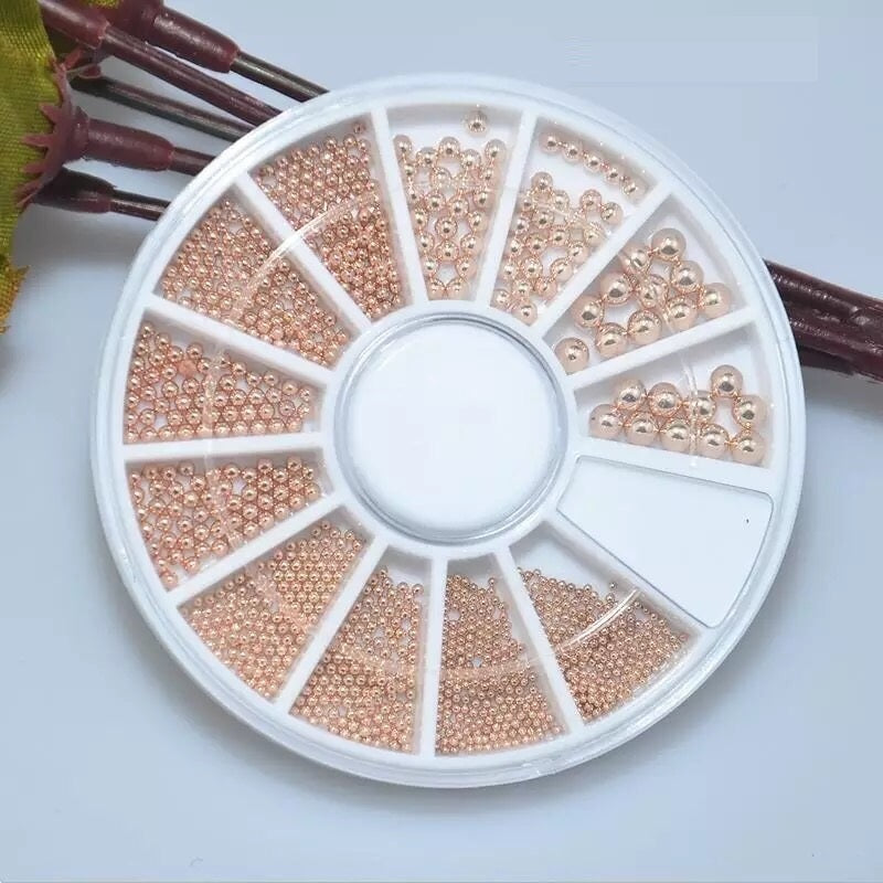Décos Roue de Caviars Rose Gold