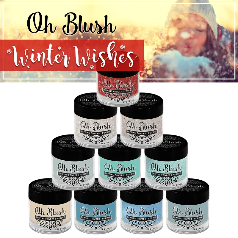 Collection Poudre Winter Wishes (305 - 314) (10 x 1oz) Oh Blush
