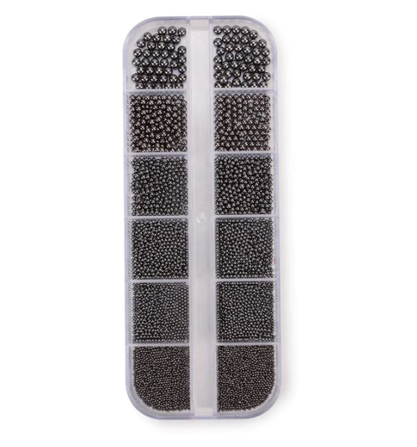 Caviars Box of 12 Sizes Black