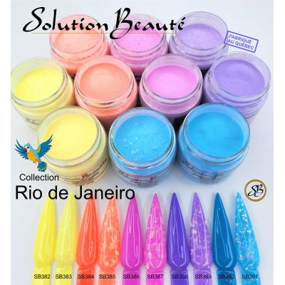 Mini Collection Powder Rio de Janeiro (10 x 0.25oz)