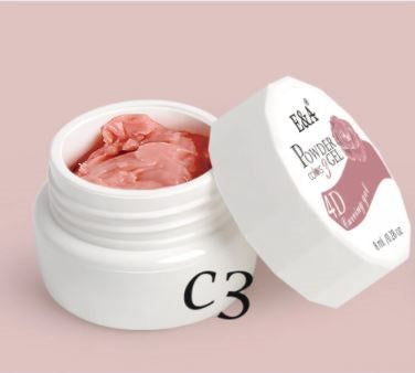 E&amp;A UV Gel 4D Plasticine Pink C3 8ml