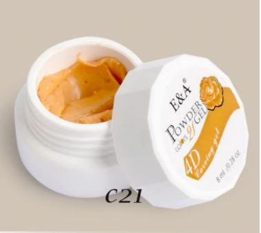 E&amp;A UV Gel 4D Plasticine Orange C21 8ml