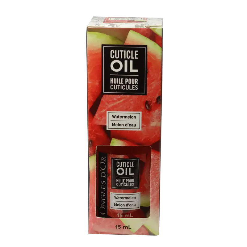 Gold Nails Watermelon Cuticle Oil Pipette 15mL