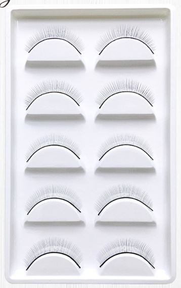 Cils pour Tête de Pratique mm (5 pairs)
