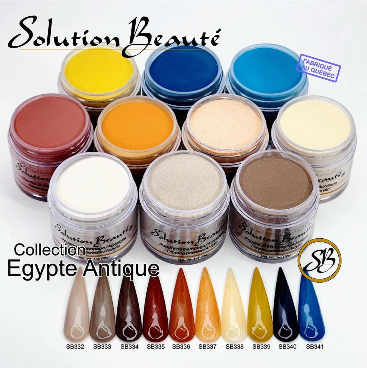 Collection Poudre Égypte Antique (10 x 1oz)