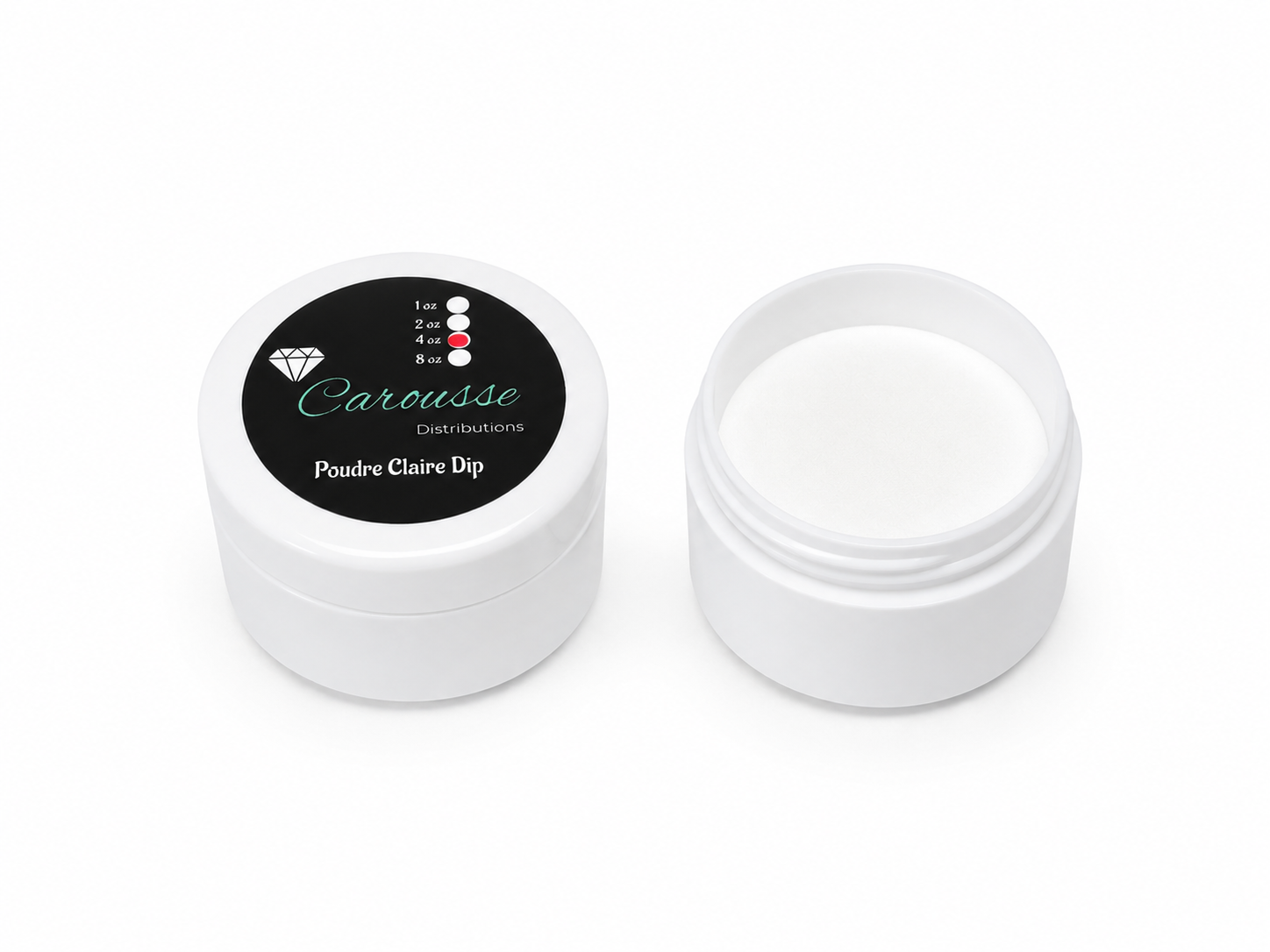 Carousse Fine Dip Powder Clear