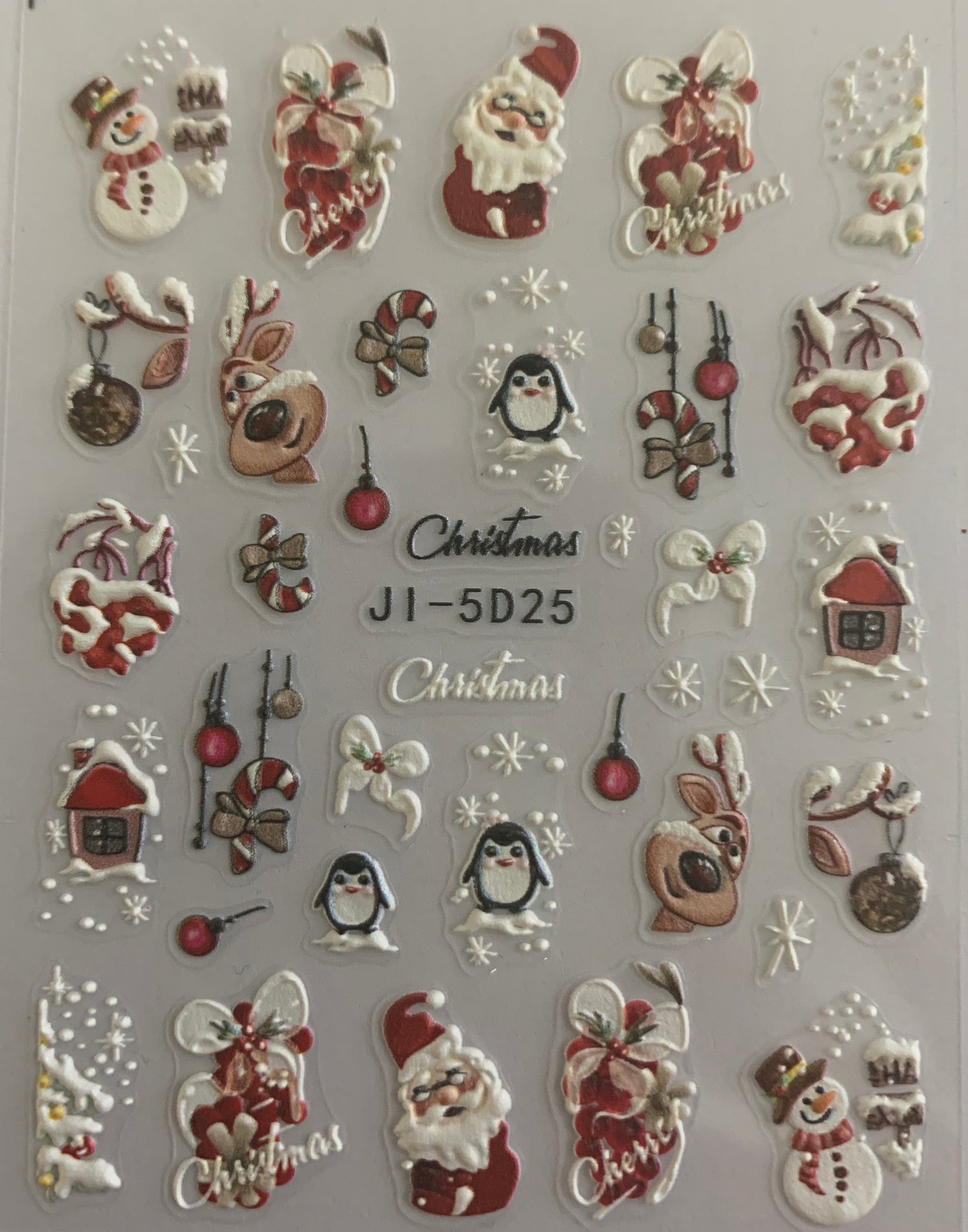 Collant 5D de Noël JI-5D25