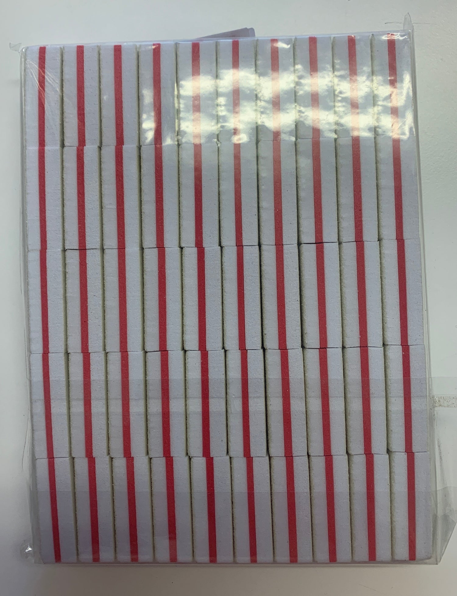 Mini Blocs Blanc et Rose (50)