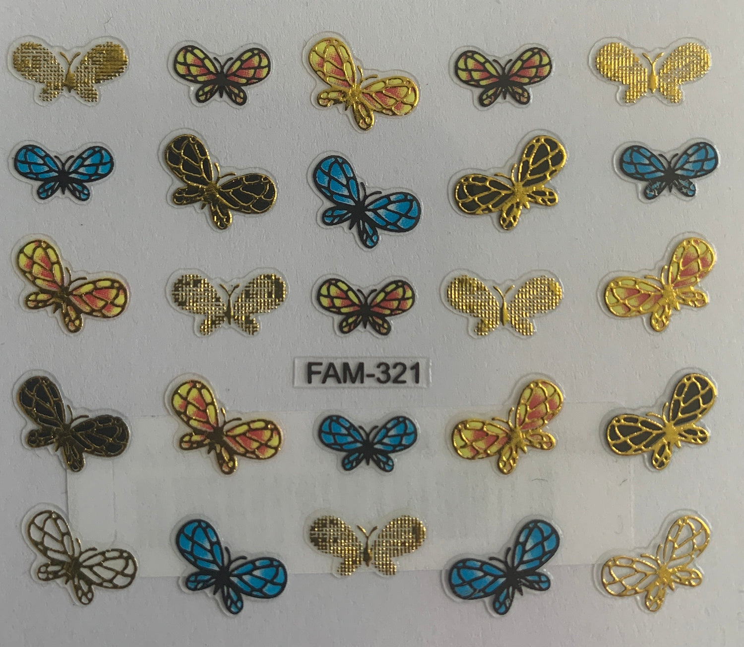 Collants 3D Papillons FAM 315-344