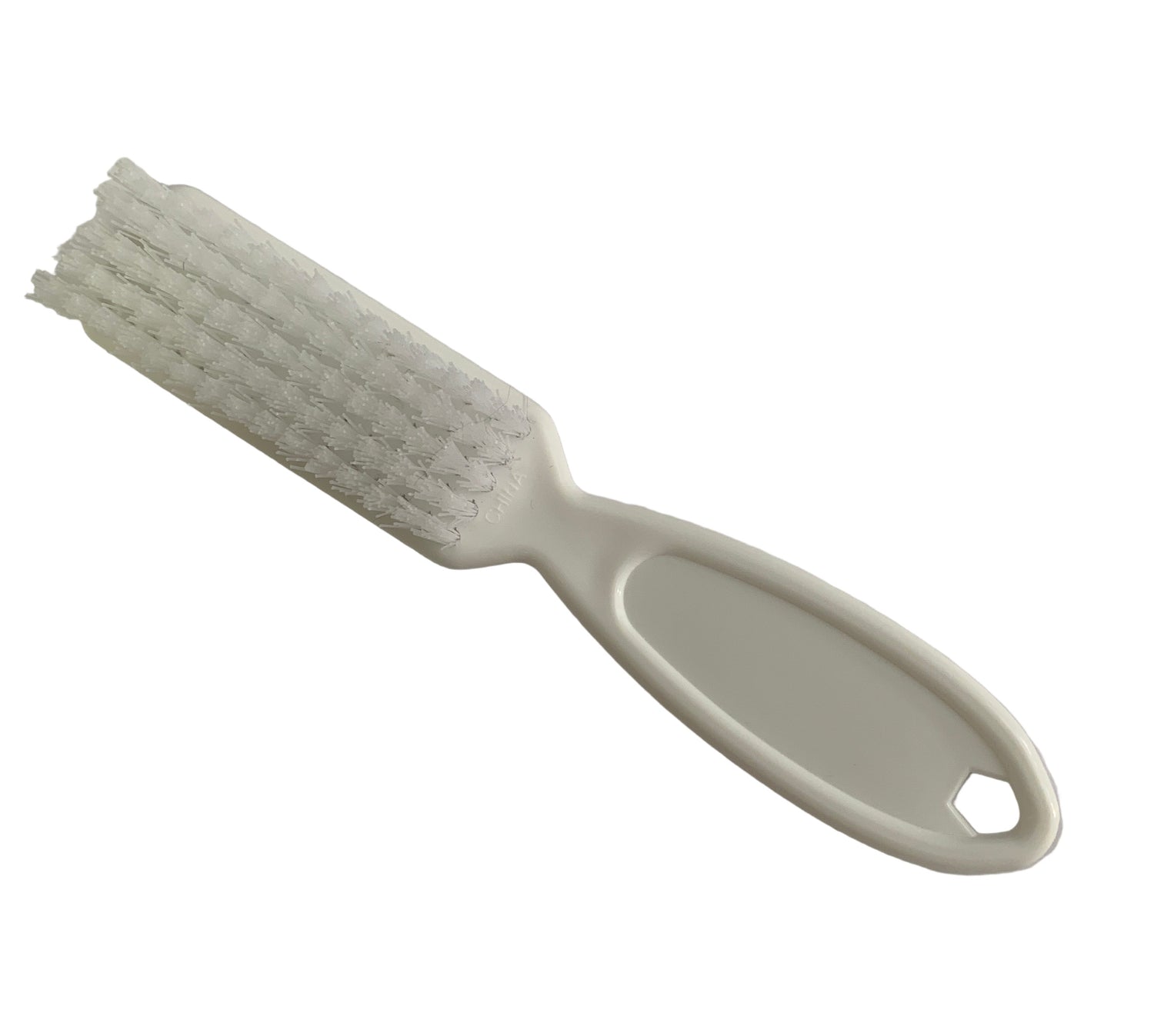Brosse Nettoyante Pédicure Blanche avec Manche