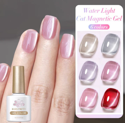 Born Pretty UV Nail Polish Waterlight Cat Eye Magn. 10ml 