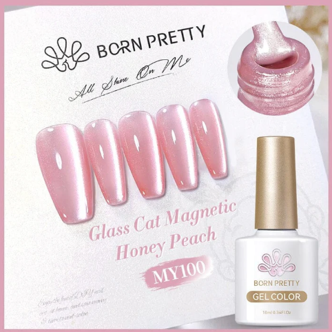 Vernis UV Honey Peach Cat Eye Magn. 10ml 