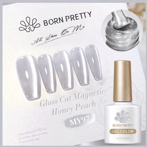Born P. Vernis UV Honey Peach Cat Eye Magn. 10ml 