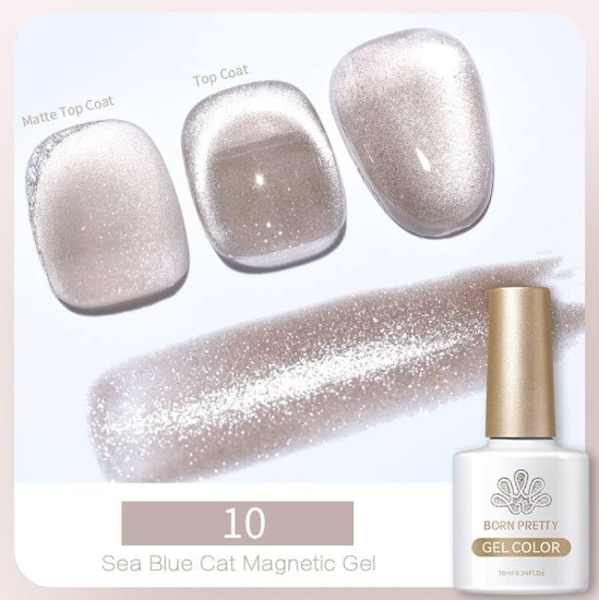 Born Pretty UV Nail Polish Waterlight Cat Eye Magn. 10ml 