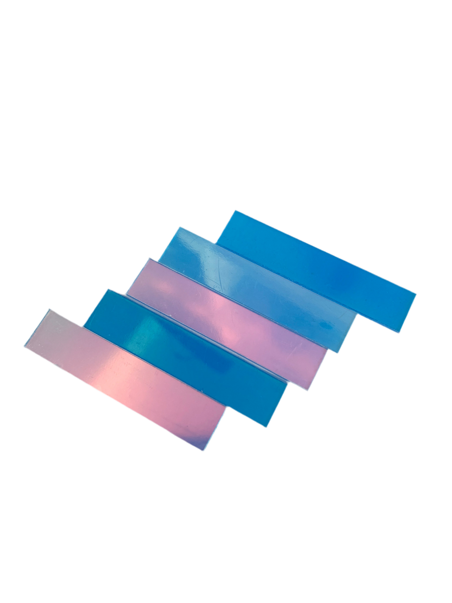 Transparent Blue Demo Pads (5)