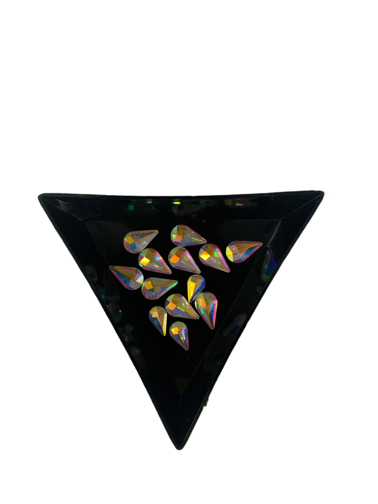 Cristaux Plateau Triange Goûtes (12)