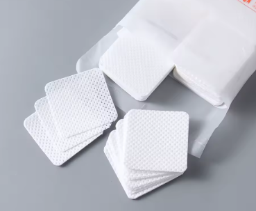 Lingettes Sans Coton 2x2 Blanches Carrées