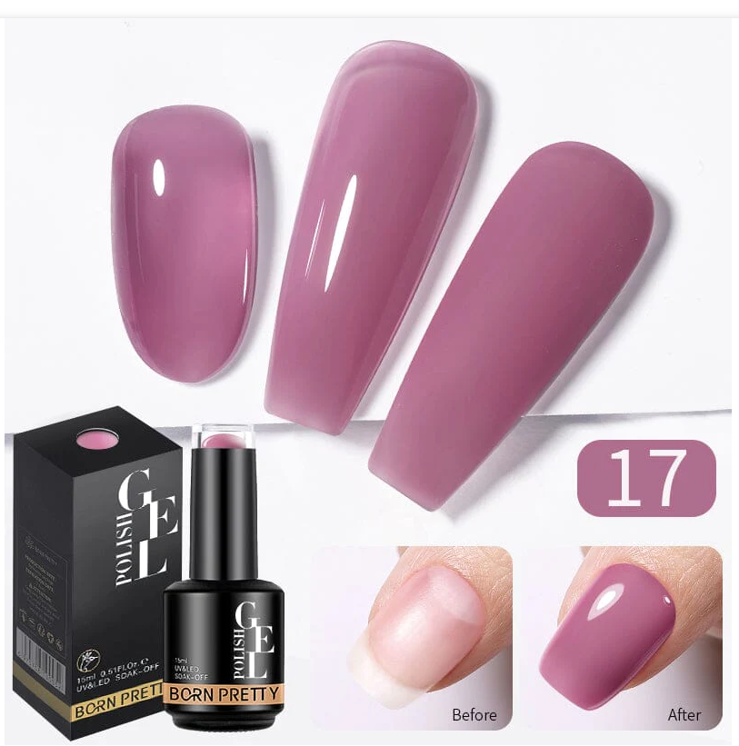 Born Pretty Rubber Base Gel UV 15ml 