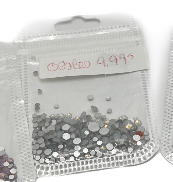 Cristaux Sac Opalites Mélangées Blanche