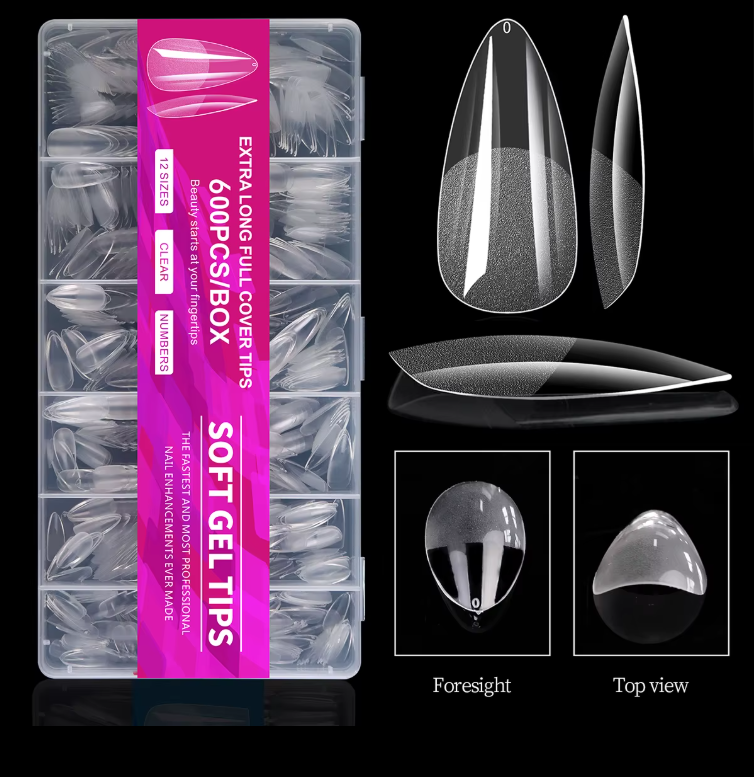 Prothèse en Gel Pleine Coffin Boite (600)