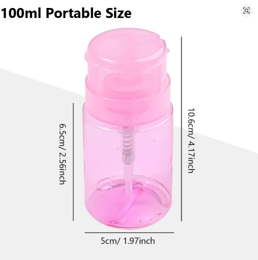 Bouteille Pompe Menda Noire 100ml