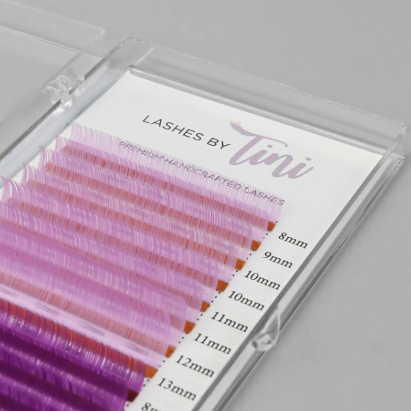 Tini Cils CC 0.07 Violet - Rose Mix 8-13mm