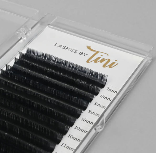 Tini Mink Lashes 0.05 (Matte Finish Green Stripes)
