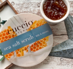 Cuccio Exfoliant Sel de Mer Miel et Lait 19.5oz