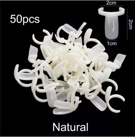 Présentoir pour Vernis Bague Plastique Naturel (50 pcs)