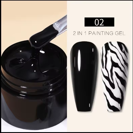 Born Pretty Gel Paint Black 5g