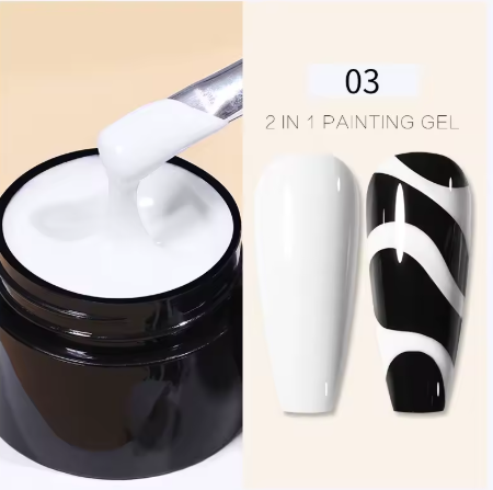 Born Pretty Gel Paint White 5g