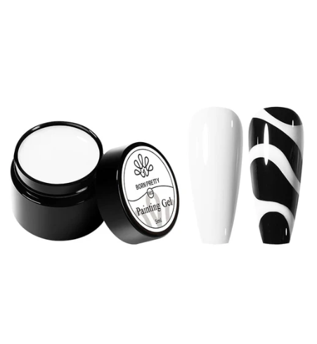 Born Pretty Gel Paint White 5g