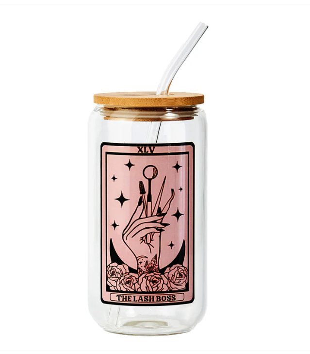 Mariss Canette en Verre Carte de Tarot Lash Boss