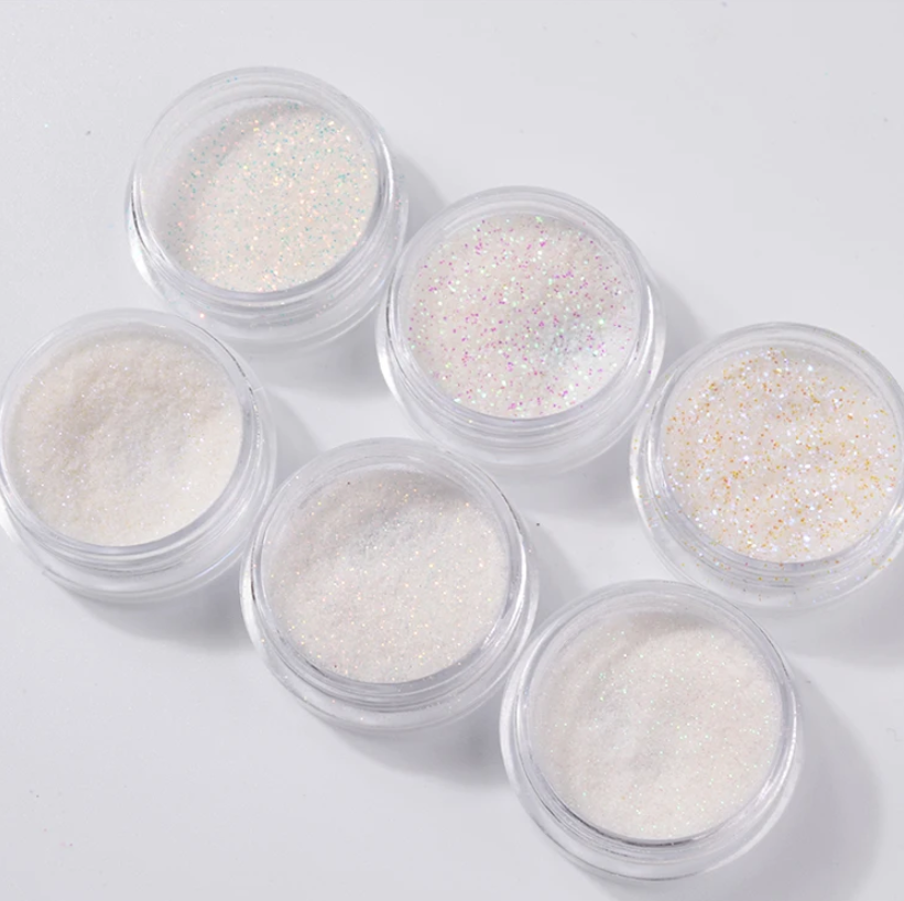 Poudre Effet Sucre Pots Blanc Mermaid 6 Teintes