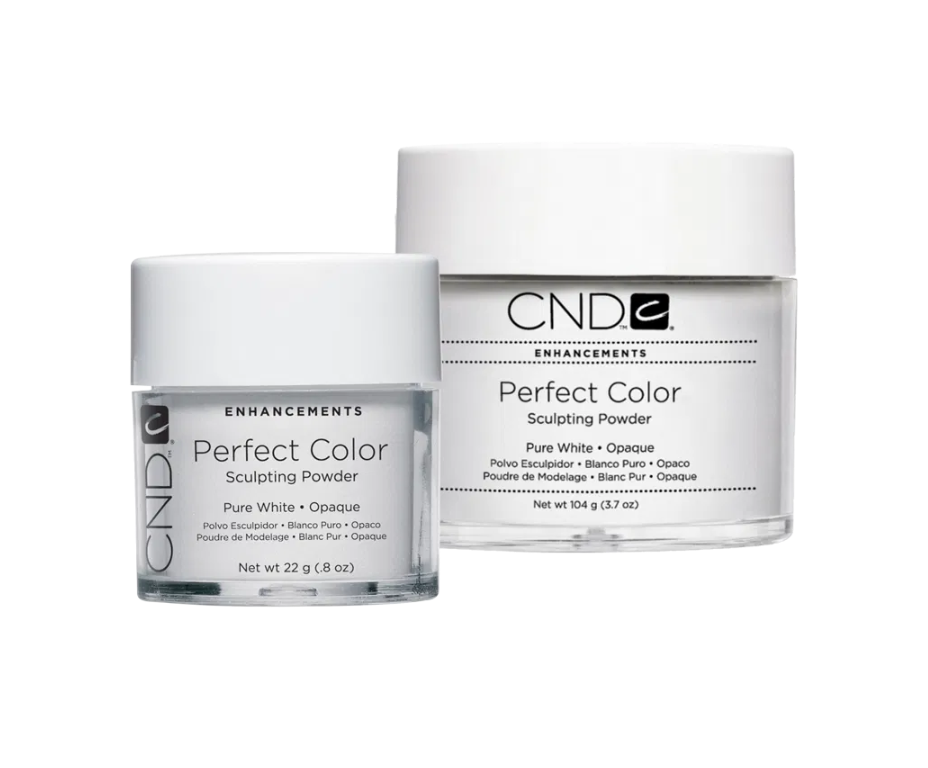CND Poudre Perfect Color Blanc Pur Opaque 3.7oz