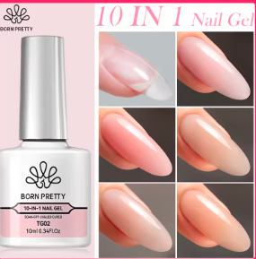 Born Pretty 10 en 1 Gel UV Colle 10ml (remplace le 8 en 1)