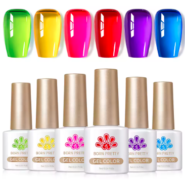Born Pretty UV Varnish Col. Jelly Cozy (6 x 7ml) 59038