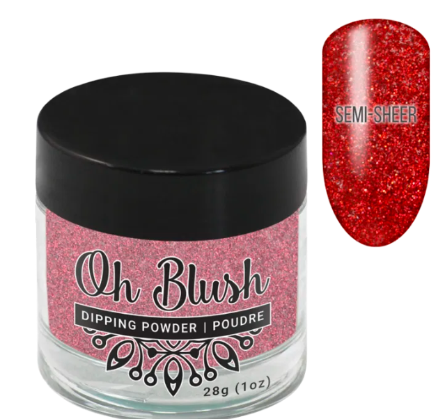 129 - Poudre Poinsettia 1oz de Oh Blush