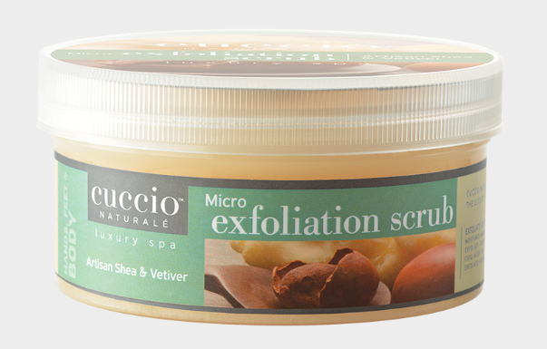 Cuccio Micro Gommage Exfoliant Karité et Vétiver 16oz