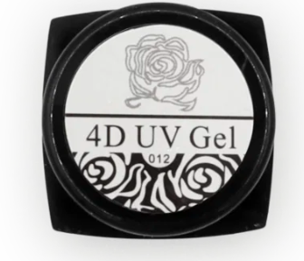 OO Gel UV Pâte 4D Blanche