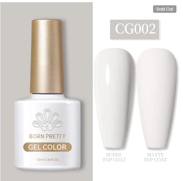 Born P. Vernis UV Blanc 10ml CG002
