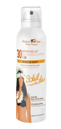 Soleil Des Iles Brume Lait Solaire FPS30 150ml