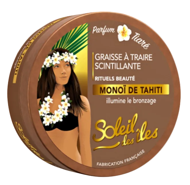 Soleil Des Iles Graisse À Traire Scintillante 150ML
