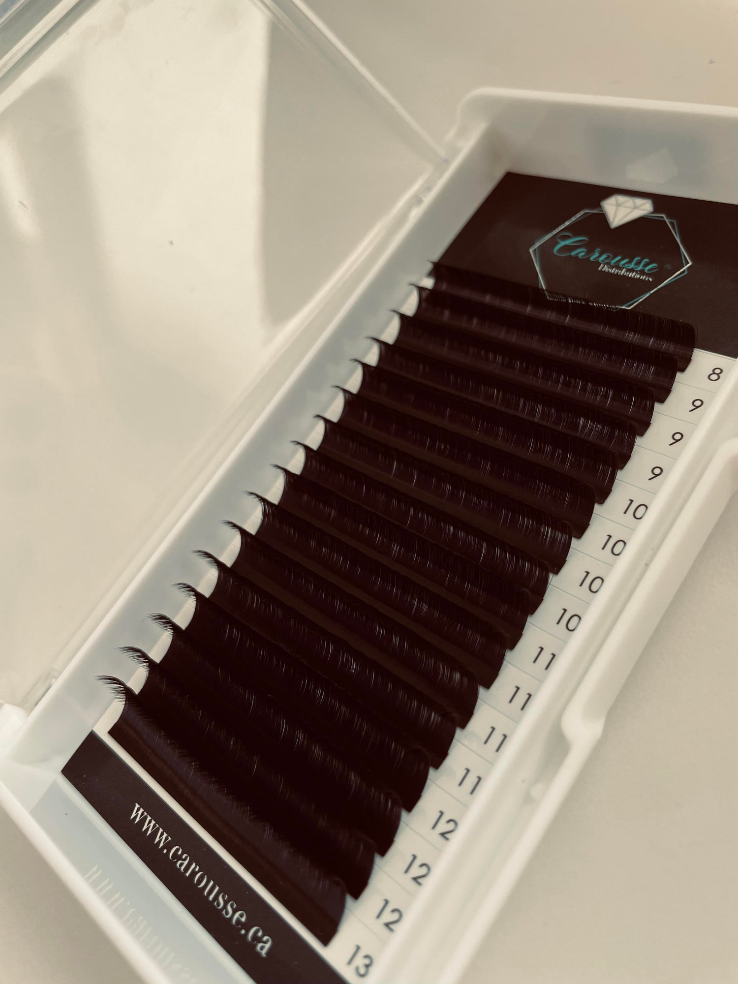 Carousse Eyelashes 0.05 Intense Black